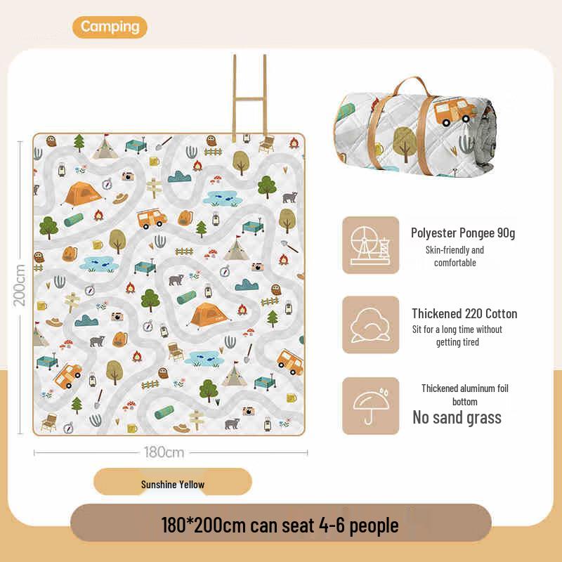 KarLot Thickened Outdoor Picnic and Camping Mat 180x200cm