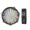 Tambourine Drum Laser Band Accompanying Orff Percussion Instrument 8in 2 Rows Bells