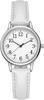 Leather Band Watch with Box Waterproof Perfect Gift [White Base] Women's / -