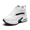 Plus Size Women's Height-Increasing Platform Sneakers - Autumn/Winter, Thick Sole, Trendy Casual Sports Shoes