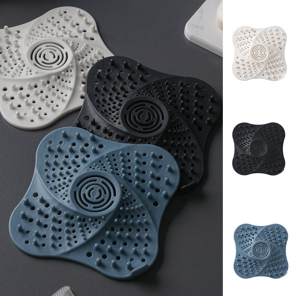 Anti-blocking Hair Catcher Stopper Shower Floor Drain Cover Bathroom Kitchen Sink Strainer Filter