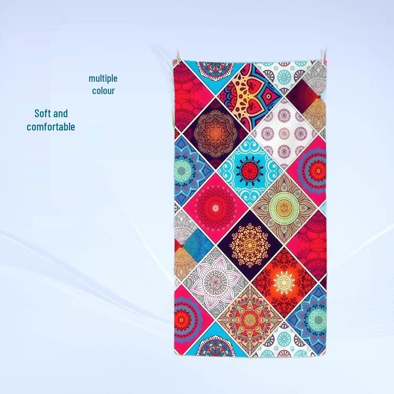 Mandala Microfiber Beach & Bath Towel 2-Pack