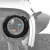 Pair 7" Headlight Round Ring Mounting Bracket Set For 2007-2018 Jeep Wrangler JK