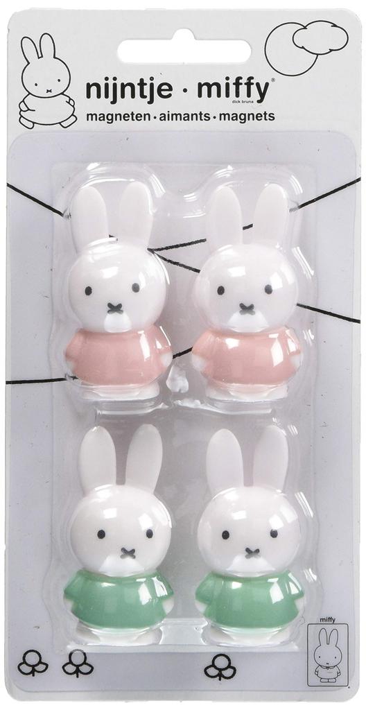 ATELIER PIERRE Pastel Miffy Set of 079338 Magnets, 4,