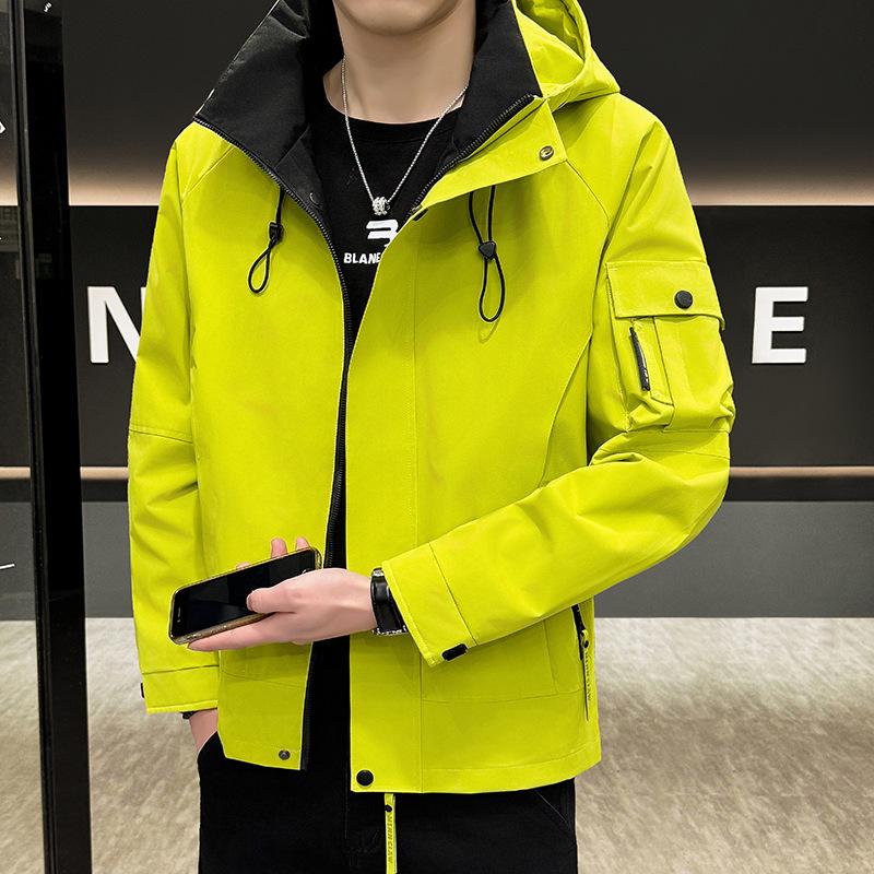 Men's Stylish Windbreaker: Hipster American Outdoor Casual Jacket for Spring & Autumn