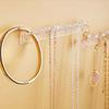 3/6 Pcs Self-Adhesive Necklace Organizer, Space-Saving Multi-Functional Jewelry Organizer, Necklace Holder Wall Mounted
