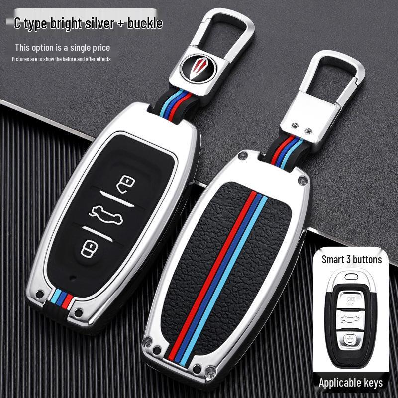 Premium Hongqi H9 Key Case: Full Coverage Shell for H5, H7, and HS7 Models - Unisex Design