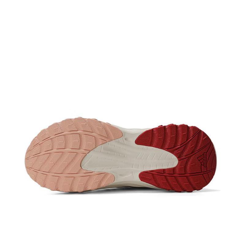 Adidas Maxxwavy Comfortable Trendy Slip-Resistant Durable Low-Top Casual Shoes Kids Sneaker White Pink JR3336