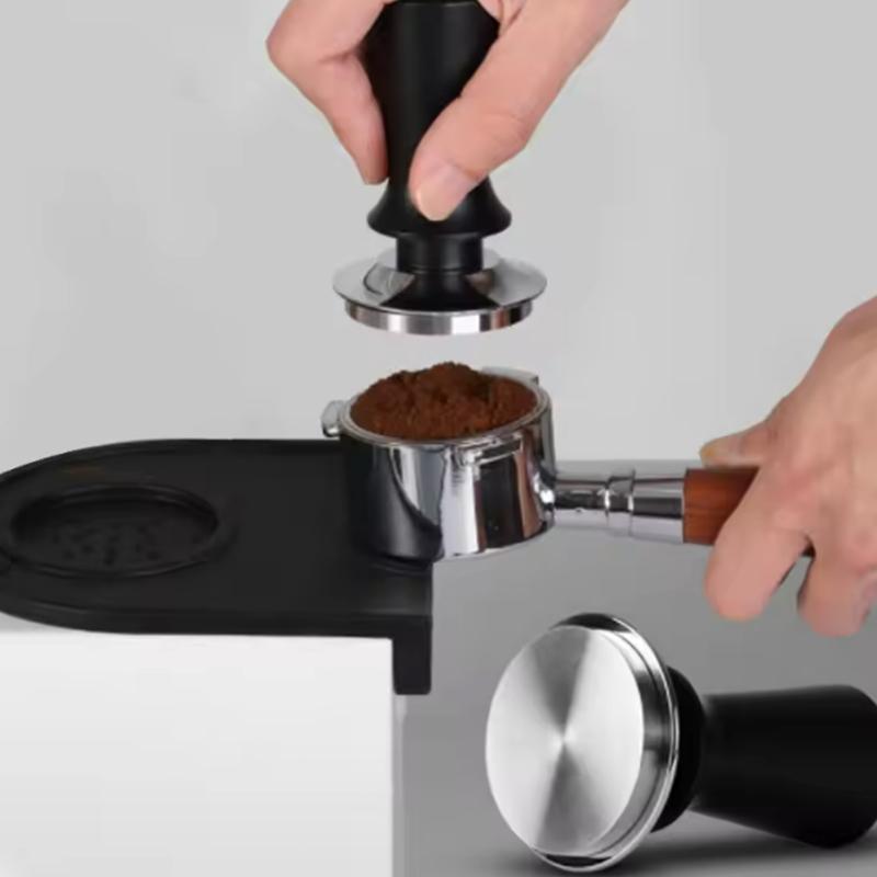 304 Stainless Steel Espresso Tamper Calibrated Spring Loaded for Baristas Constant Balance Horizontal Filler 51/ 53/ 58mm Sizes