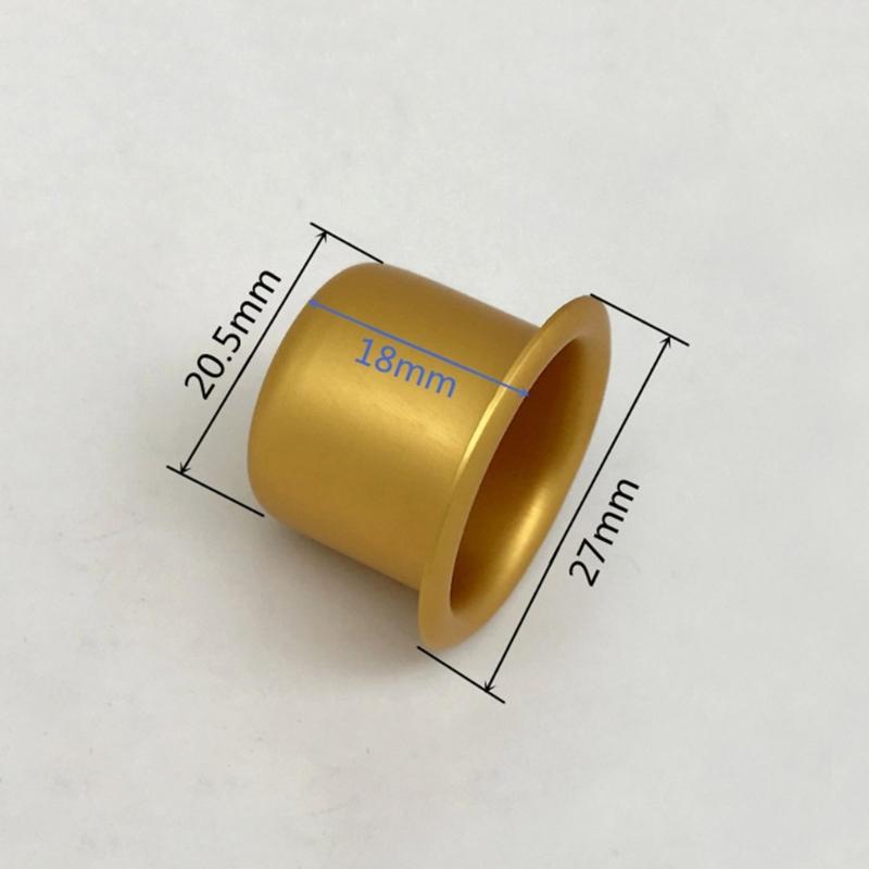 Festliche Goldene Aluminium Kerzenbecher Kerzenständer Einsätze Halter Tropfschalen Sicher für Zuhause Feiertags-Party Dekoration