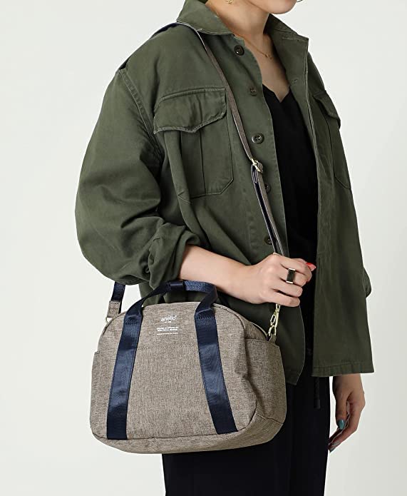 Mini Boston Bag B5 CHUBBY ATC1835Z Beige [Anello] Multi-Storage