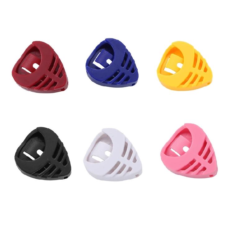 6pcs Guitar Pick Storage Organizers Triangles Durability Performances Grade Pick Storage For Quick Access