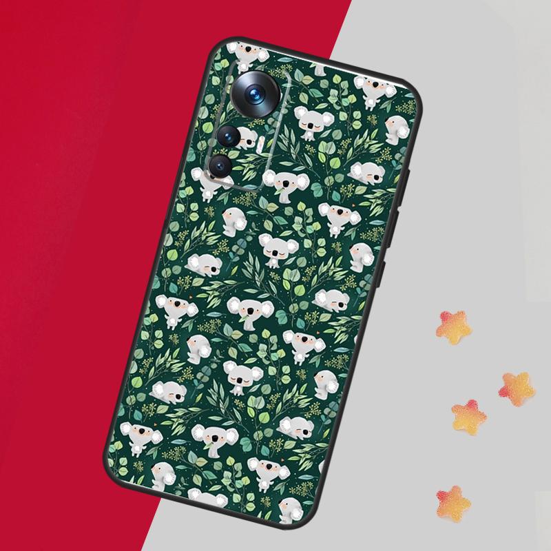 Koala and Eucalyptus Case For Xiaomi 15 Ultra 13 14 11T 12T 13T 14T Pro Cover For POCO F7 F6 F5 X3 X5 X6 X7 Pro