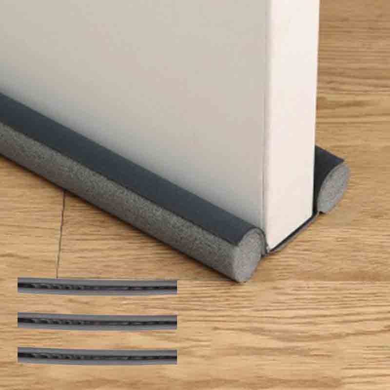 HomeProtect Under Door Draft Stopper Weather Stripping Door Seal Door Sweep Reduce Cold Air Front Soundproof Draft Blocker