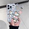 Cute Star Puppy Apple 17Pro Mobile Phone Case Suitable for IP16 Cat Ears Air Transparent 15 Cartoon 14 Soft Case