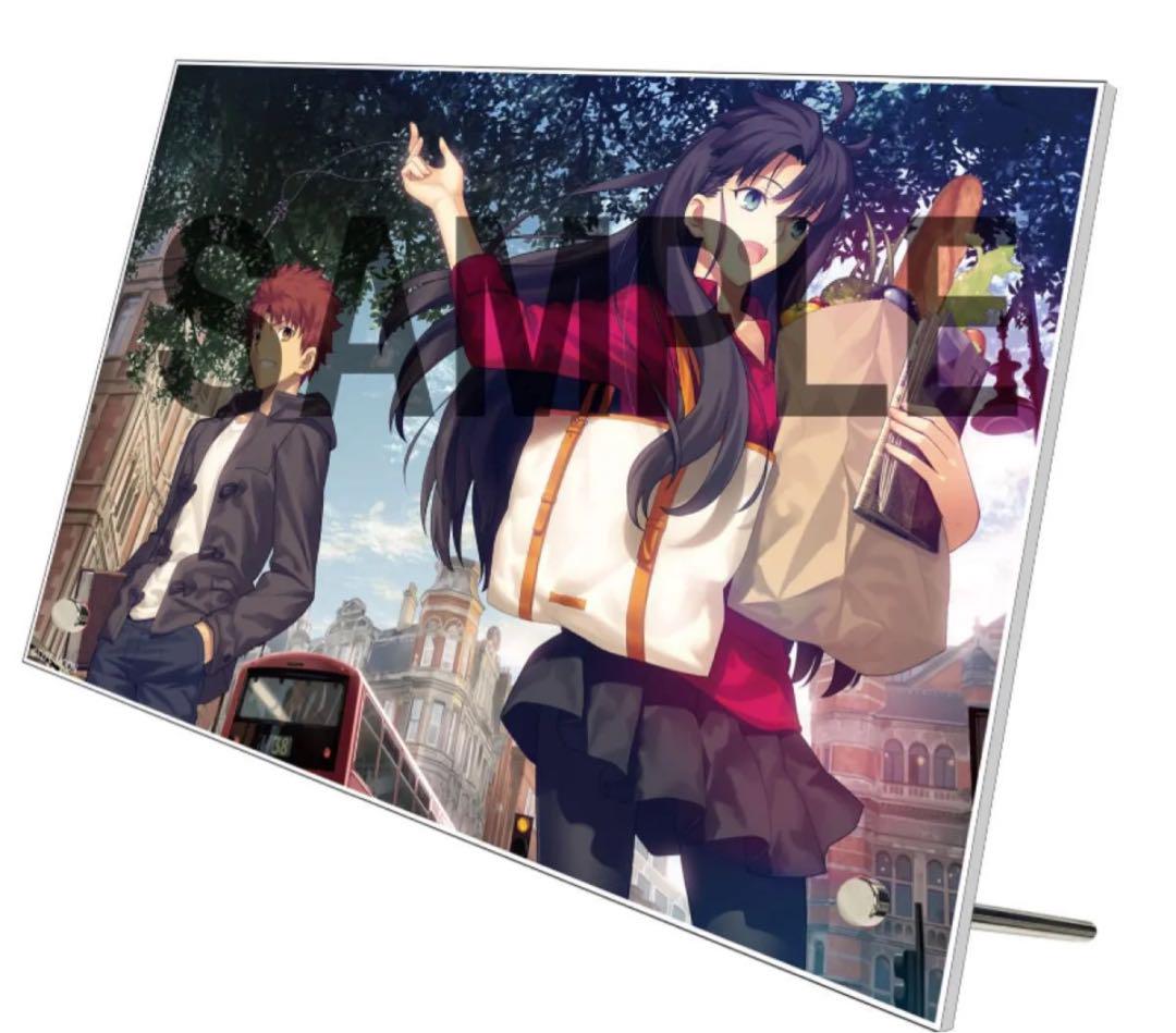 

[USED] Fate/stay night Acrylic Board Rin Shiro
