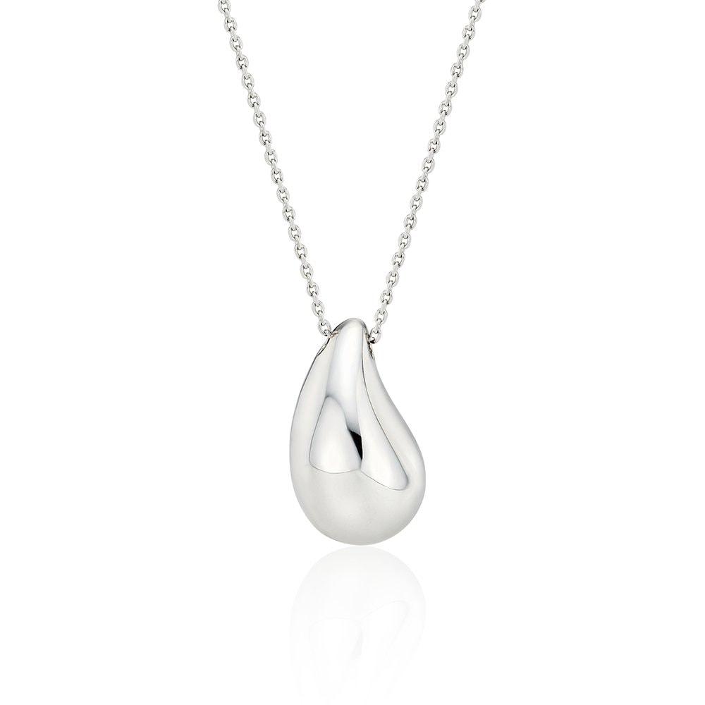 Champagne Full Moon (W) Big Bowl Long Necklace