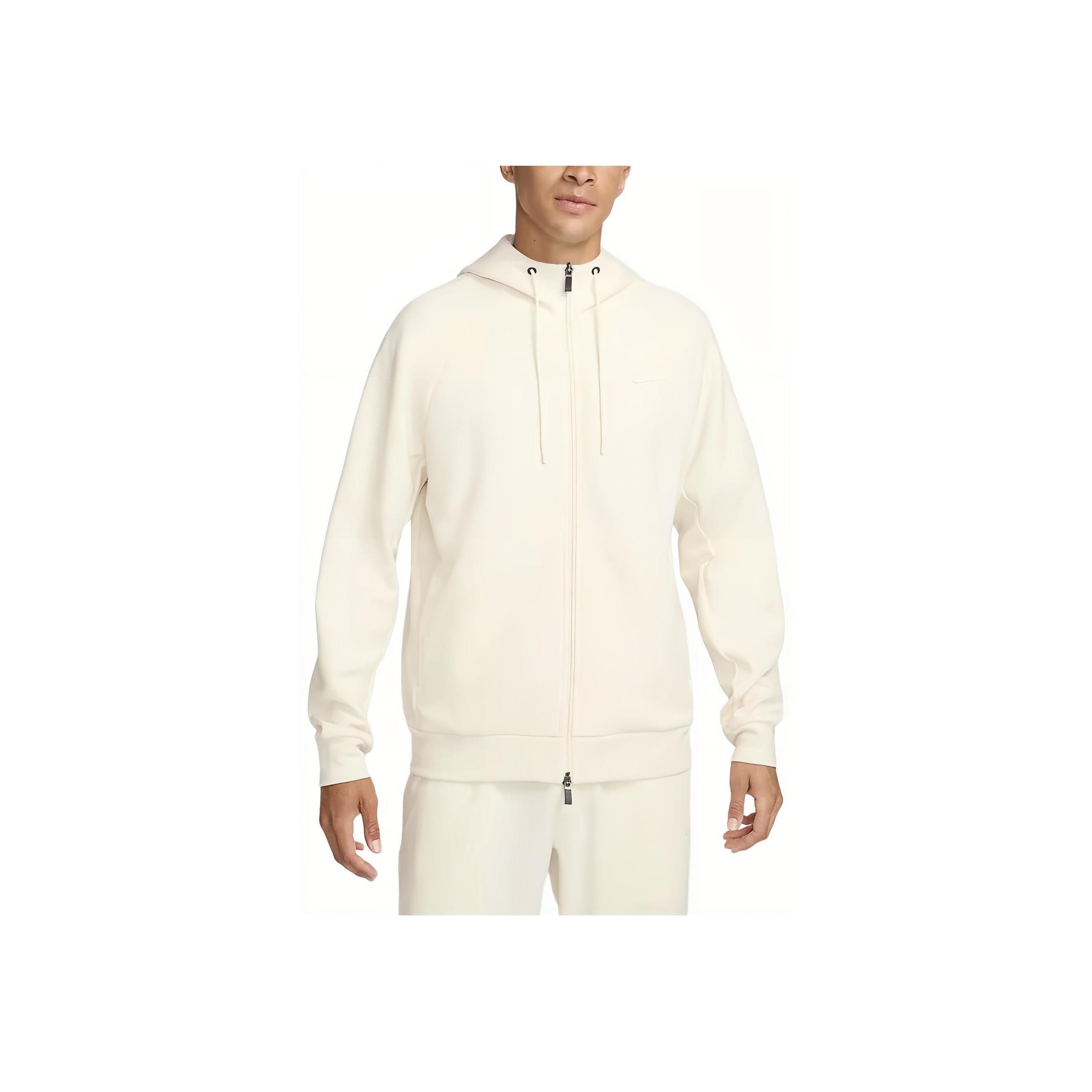 

Мужская толстовка с капюшоном Nike Primary Dri-FIT UV Full-Zip Versatile Hoodie Light-Ivory FZ0967-110