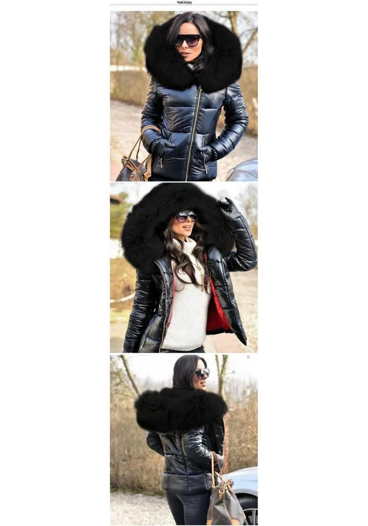 European & American Women's Autumn/Winter Short Cotton Down Jacket X6303