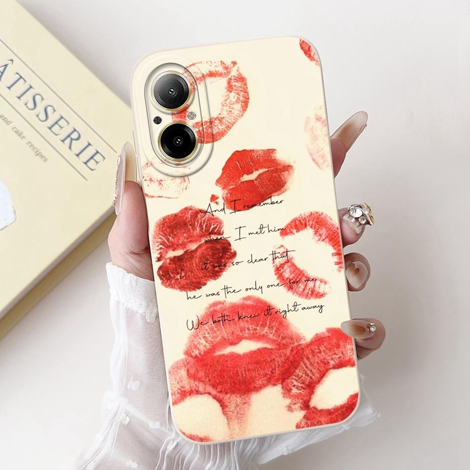 For Realme C67 4G Case RMX3890 Cute Panda Cartoon Cover Anti-Drop Phone Case For Realme C67 RealmeC67 4G Back Covers Soft Fundas