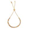 New Geometry Bead Drawstring Adjustable Bracelet Trendy Fashion Simple Temperment Versatile Transfer Bead Jewelry Gift