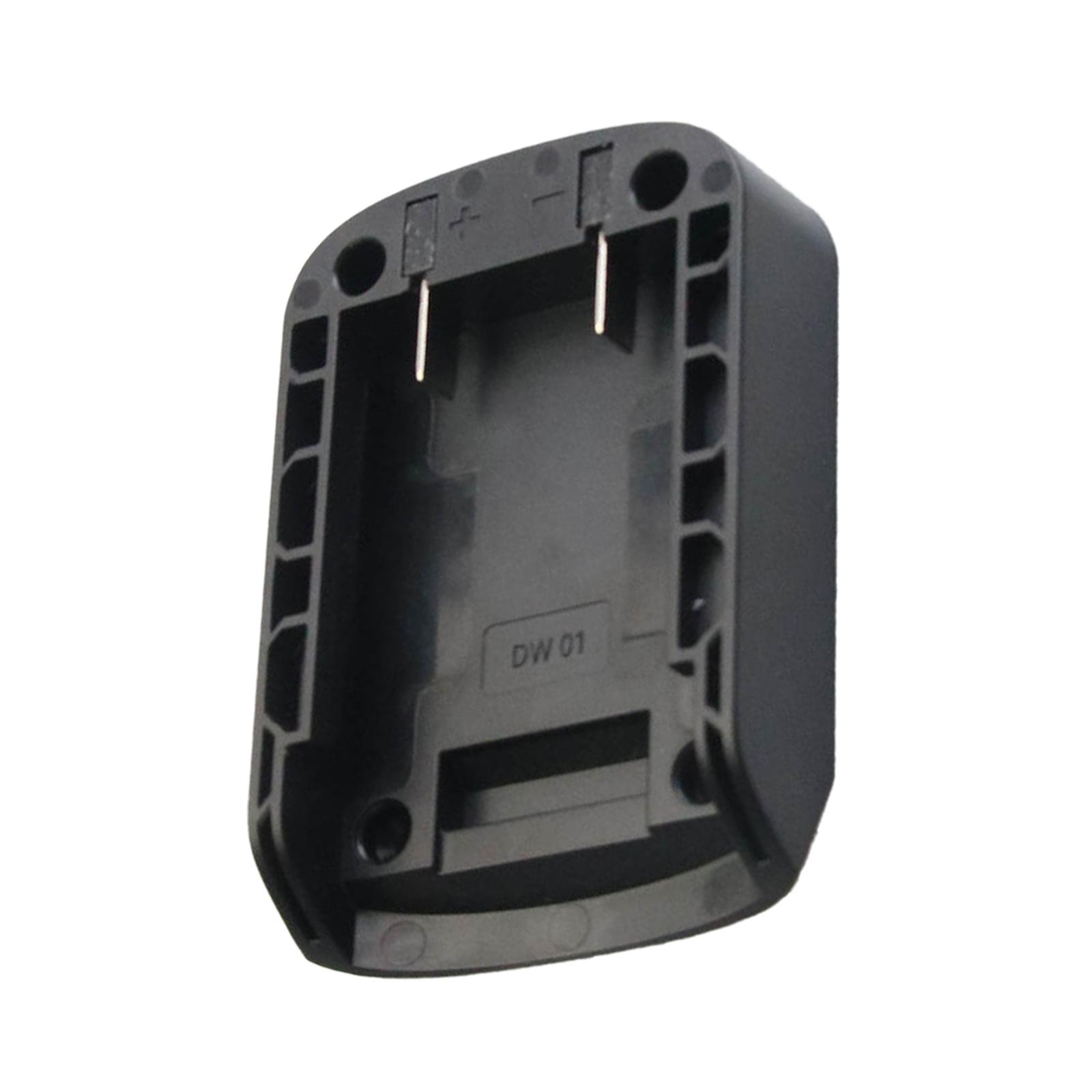 

Адаптер для аккумулятора, основание-конвертер, зарядная головка, корпус для литиевой батареи 18 В, разъем для литиевого электроинструмента чёрный