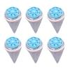 6Pcs Floating Hair Filter Washing Machine Reusable Lint Trap Hair Catcher Hair Remover Laundry Tool for Washing Machine