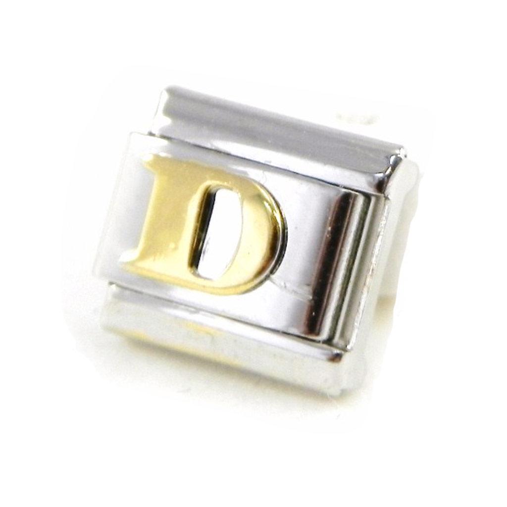 Les Trésors De Lily [C6019] - Gold 'Letter D' Mesh