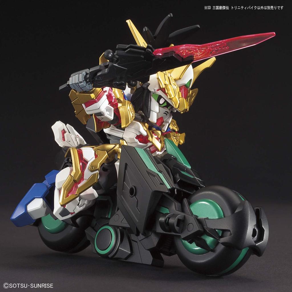 SD Gundam Sangoku Soketsuden Trinity Bike Color-Coded Plastic Model Kit