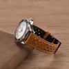 Vintage Genuine Leather Strap for Omega For Samsung Galaxy Watch 6 5 4 Soft Cowhide Breathable Wristband 18mm 20mm 22mm Bracelet