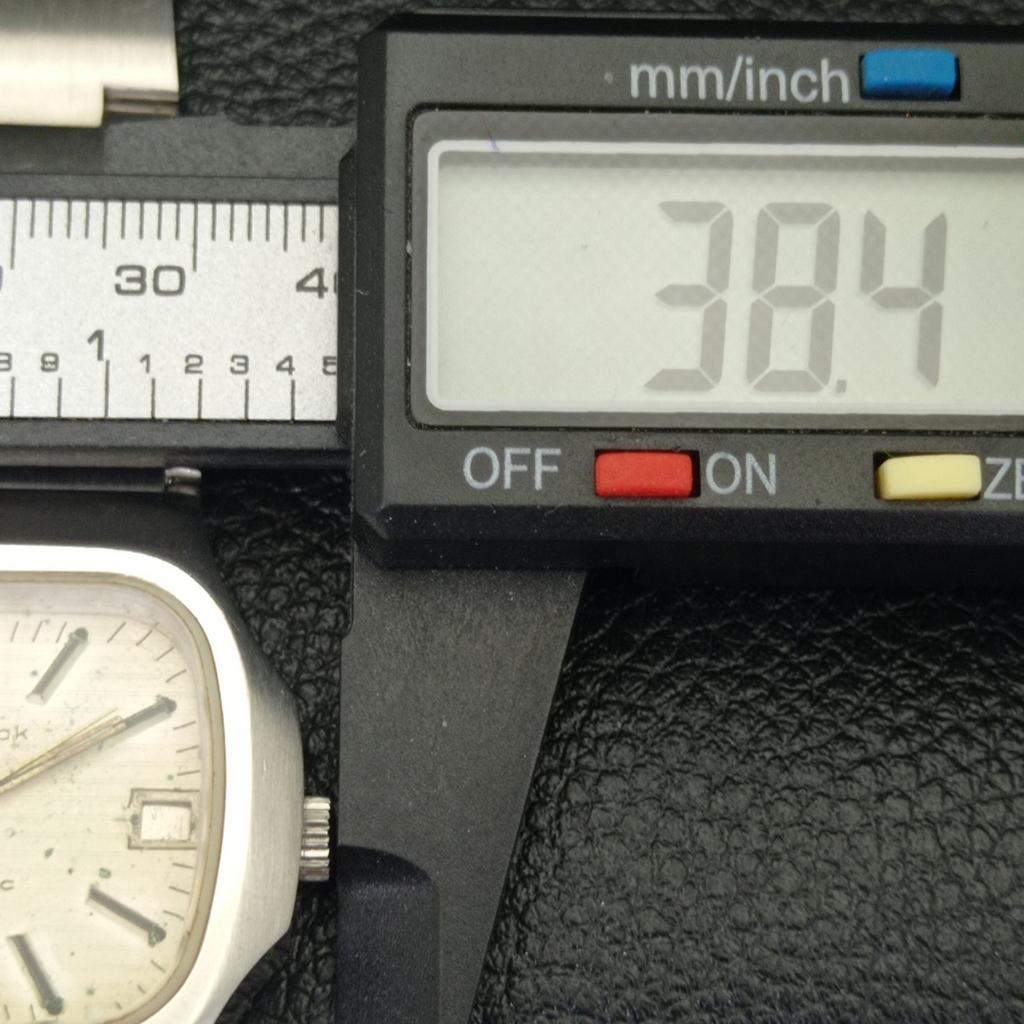 USED MALYSIAK AUTOMATIC SWISS MENS DATE ORIGINAL DIAL WATCH a432794-2 R113-a432794
