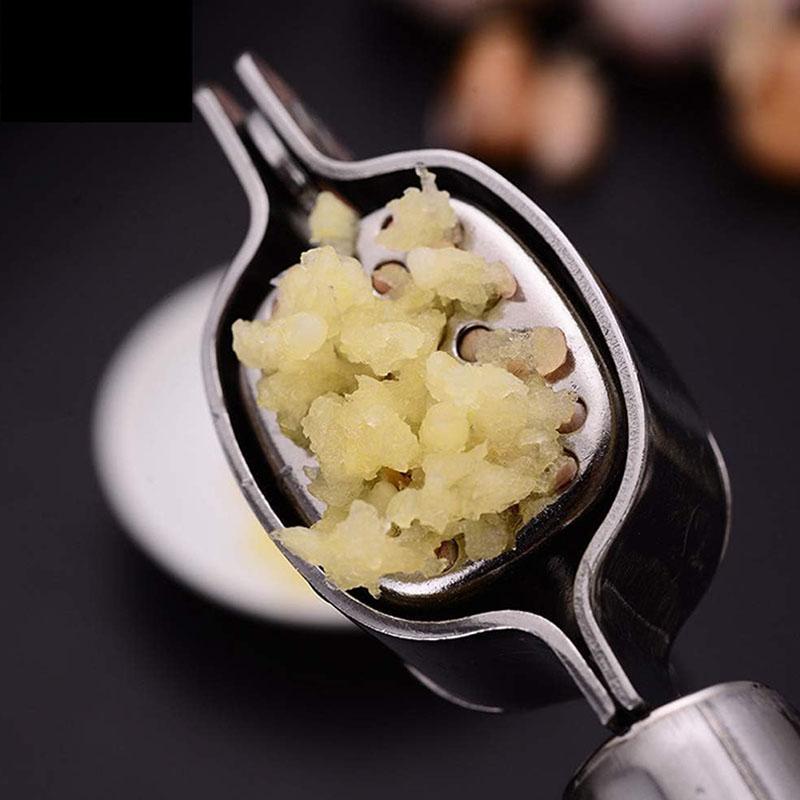 Multifunctional Garlic Mincer, Tool Handheld Garlic Crusher for Kitchen