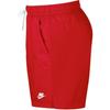 Nike Sportswear Logo Embroidered Drawstring Woven Shorts Men Bottoms University-Red AR2382-657