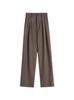Women's 2024 High Waist Casual Straight Leg Suit Pants
