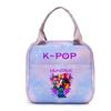 KPop lovci démonů Kancelářští pracovníci S obědovým sáčkem Přenosný izolovaný velkokapacitní obědový sáček Taška přes rameno Dvouúčelový