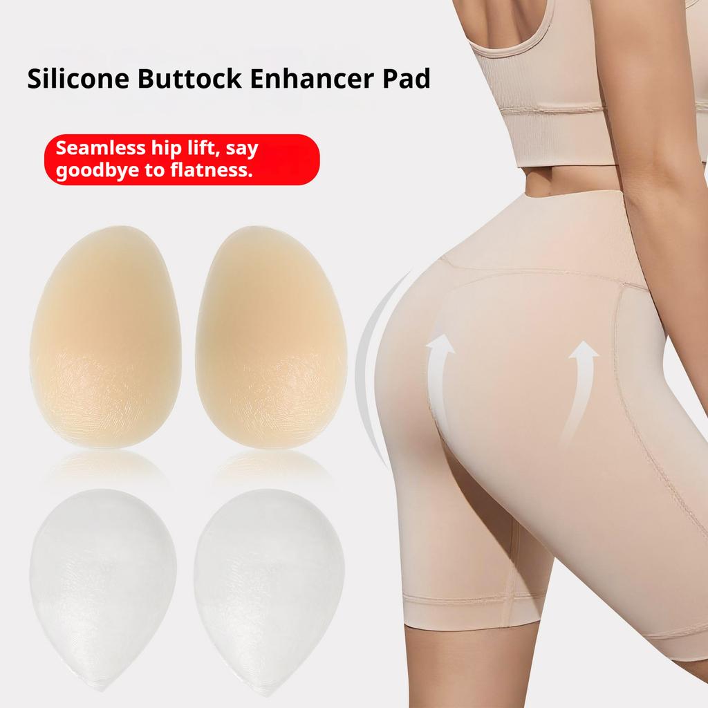 Fascia per fianchi in silicone con glutei finti, cuscinetto per glutei pieno e bello, sollevamento e modellatura dei glutei, e cuscinetto per glutei pieni