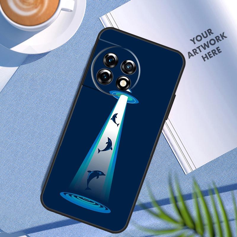 Ocean Dolphin Case For OnePlus Nord CE 5 3 4 Lite N20 N30 OnePlus 15 13 12 11 8 9 10 Pro 10T 13R 13T Cover