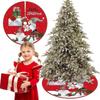 1pcs New Year Xmas Ornament Gifts Navidad Natal 2022 Decor 2023 Christmas Tree Skirt Merry Christmas Decoration For Home