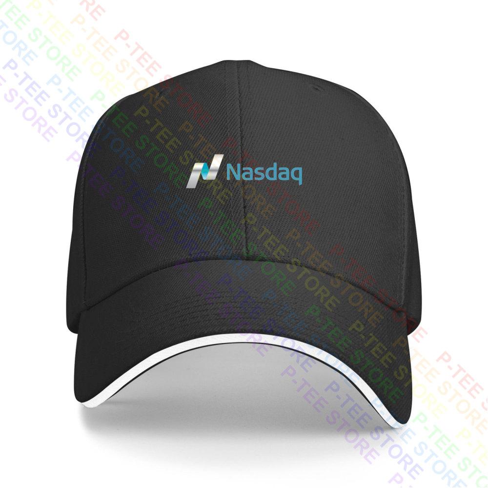 Nasdaq Logo Stock Market Investor Trader 01 Baseball Cap Snapback Caps Knitted Bucket Hat