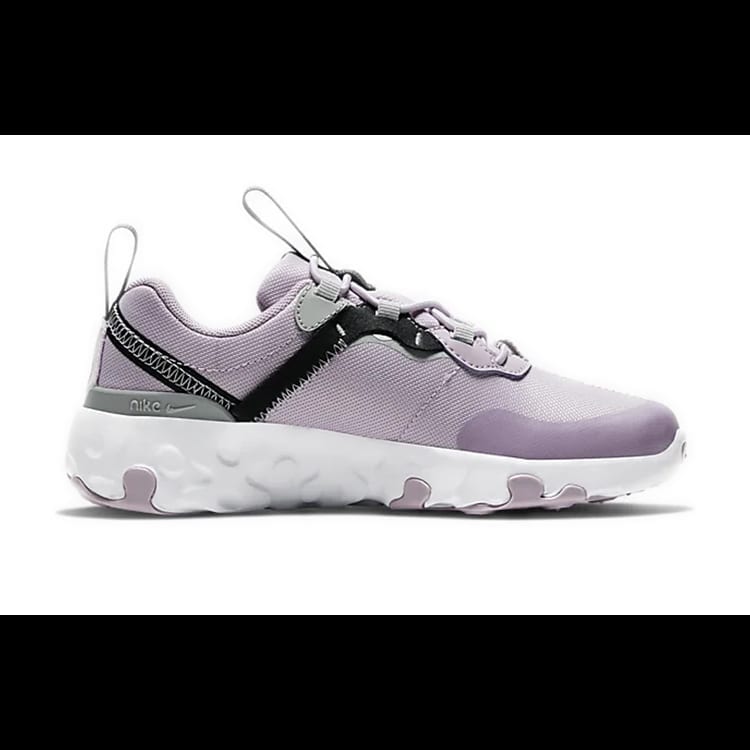 Nike React Element 55 Low top Kids' Running Shoes Light Purple Children Aged 3 7 Years Old CK4082-500