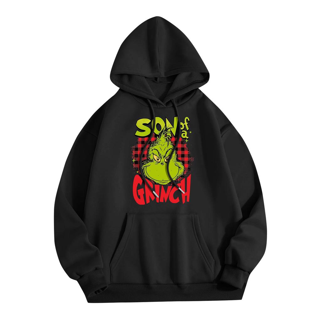 Women's Fashion Women's Lightweight Long Sleeve Pullover With Pockets Preppy Graphic Hoodie