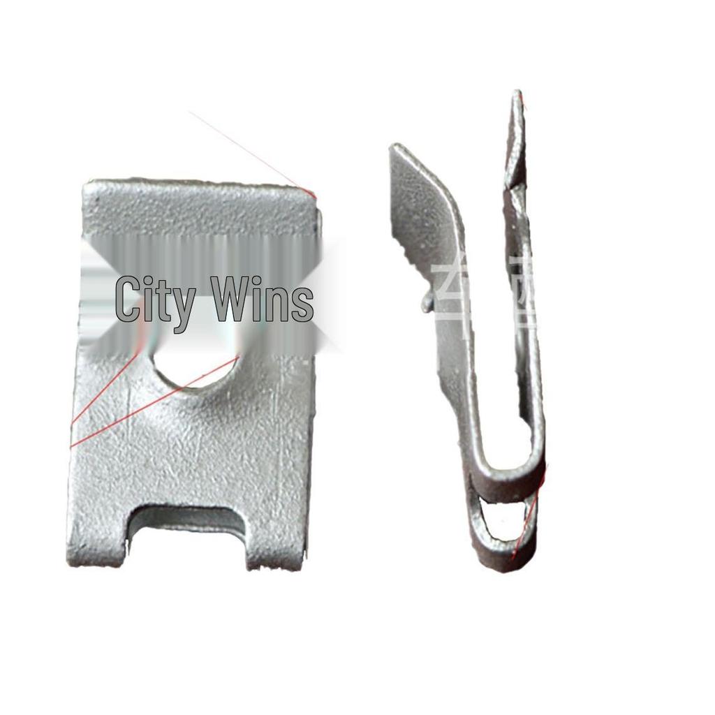 Toyota Car Trim Panel U-Shaped Iron Clip Self-Tapping Installation Buckle