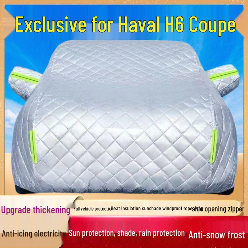 

BJ80 Off-road Car Cover: Sun, Rain, Dust & Snow Protection with Heat Insulation Thickened, Cotton-padded, Hail-proof, All Seasons