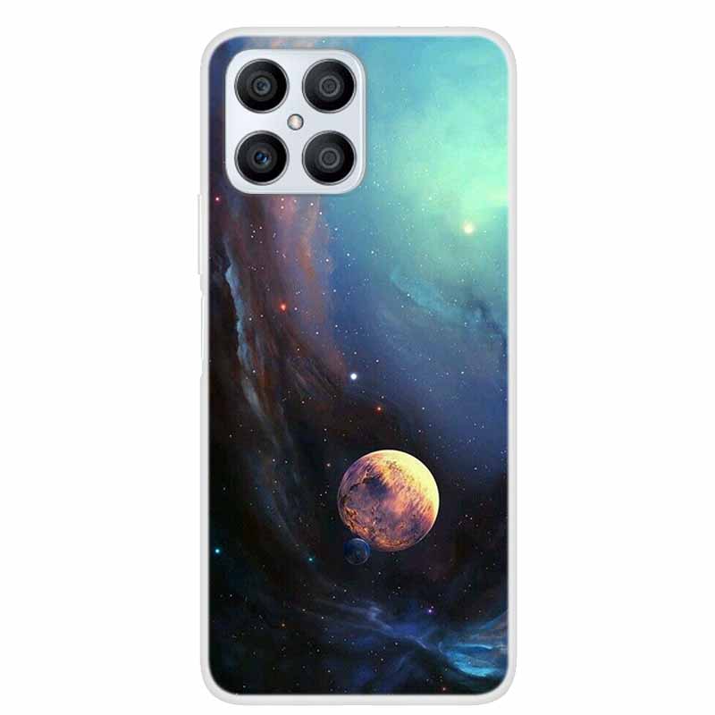 For Honor X8 4G Cases X 8 5G Clear Marble Soft TPU Silicone Back Cover For Honor X8 Phone Cases Fundas HonorX8 X 8 TFY-LX1 LX2