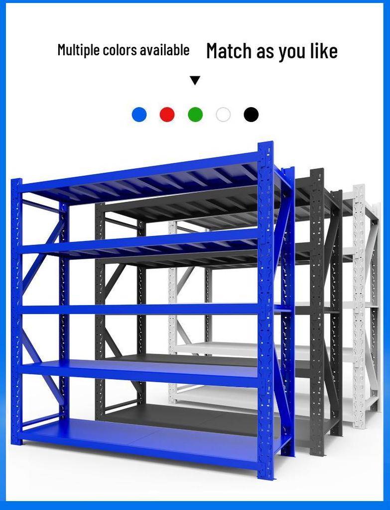 Light Duty Metal Storage Shelving Rack for Warehouse Display
