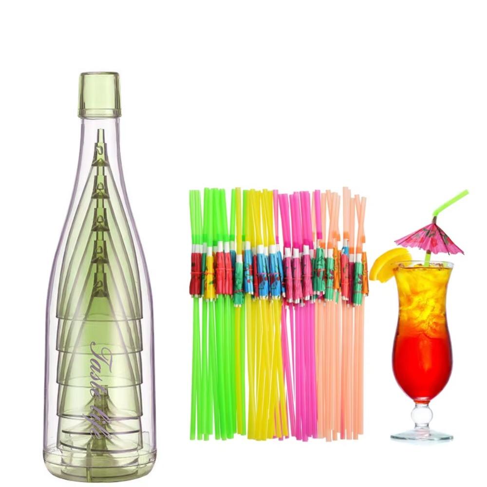 Plastic Wine Glasses Reusable Cocktail Cups Durable Champagne Glasses  Outdoor Use