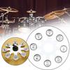Metal Hi Hat Tambourine Percussion Multiuse Lightweight Musical Educational Drum