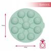 4x SILICONE ICE CUBE MOLD TULIP 3D Chocolate Ice Molds