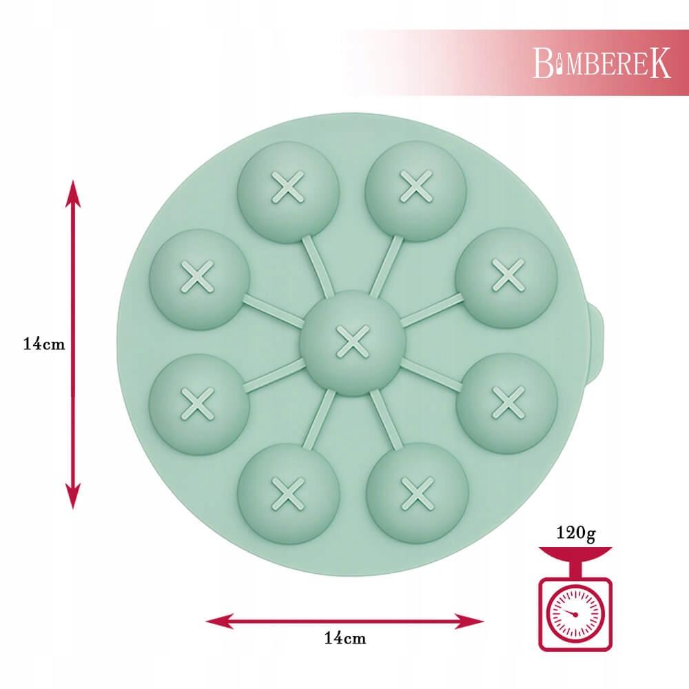 4x SILICONE ICE CUBE MOLD TULIP 3D Chocolate Ice Molds