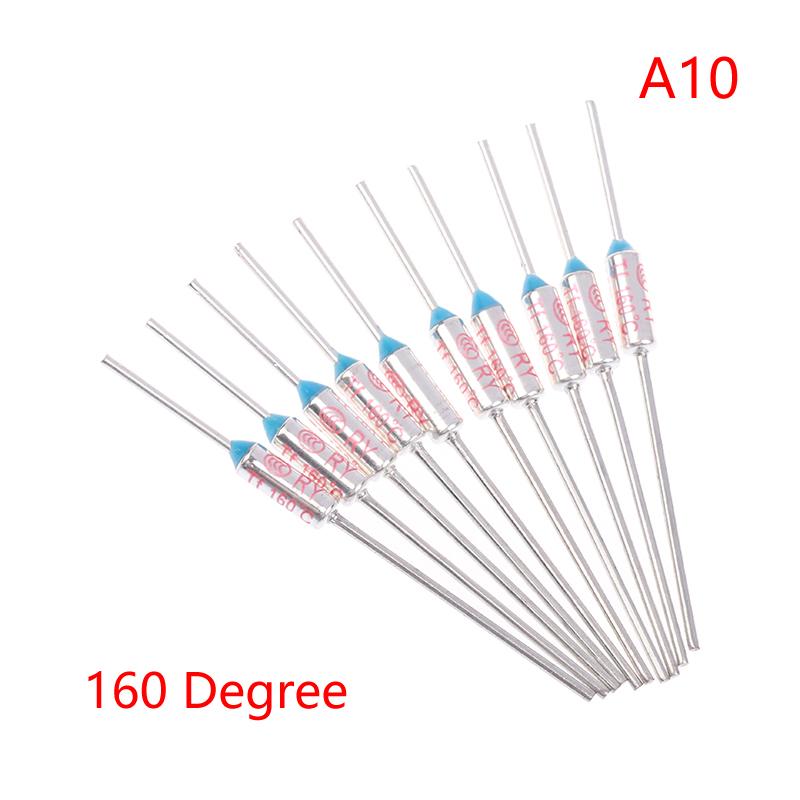 10Pcs Tf Thermal Fuse Ry 15A 250Vtemperature 121C 125C 128C 130C 135C 140C 145C 150C 155C 160C 165C 167C 175C 180C 185C 192C